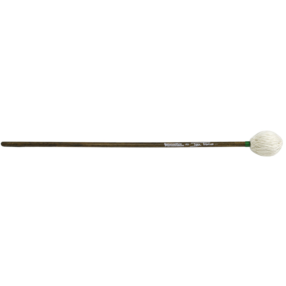 Innovative Percussion Ivan Trevino Medium Dark Marimba Mallets - Walnut Stained Birch