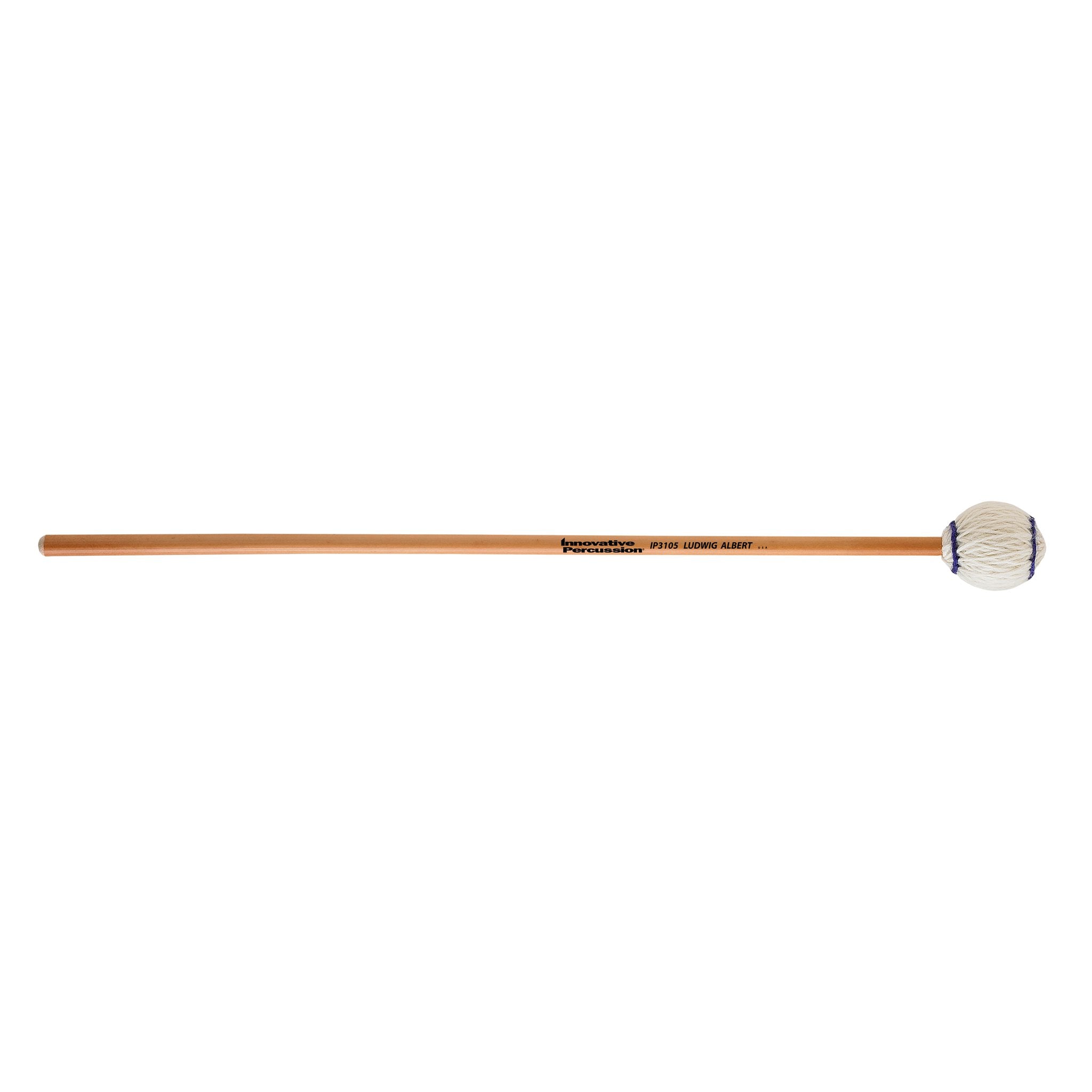 Innovative Percussion Ludwig Albert IP3105 Medium Rattan Marimba Mallets