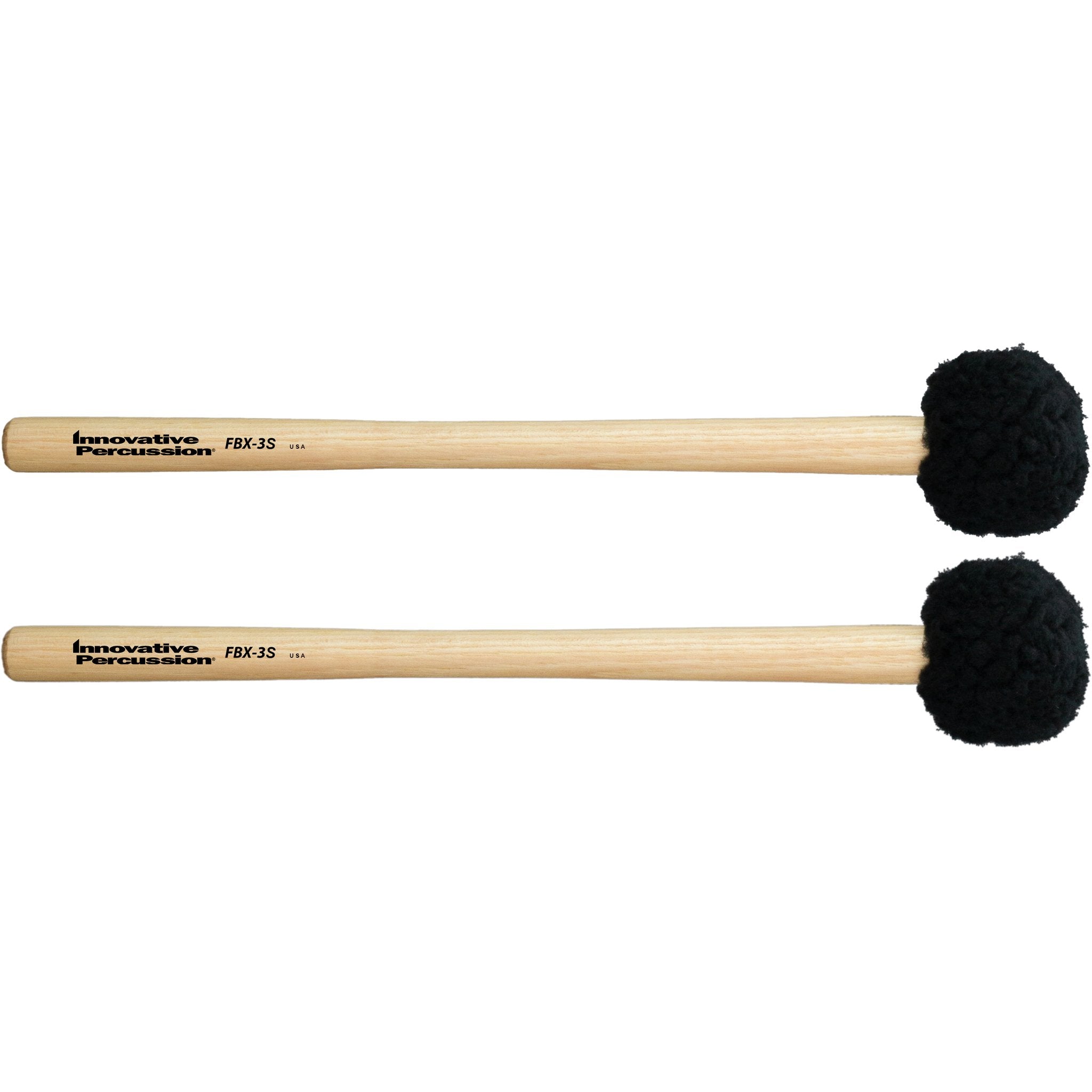 Innovative Soft Marching Bass Drum Mallets FBX3S Pair