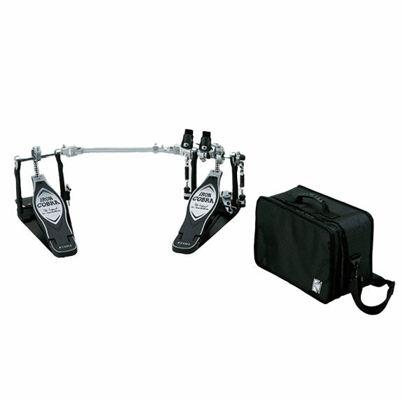 Iron Cobra 900 Power Glide Double Bass Drum Pedal - Mirror Rod Bundle