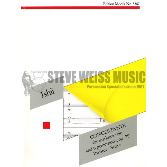 Ishii-Concertante Op. 79(S)-M/3V/X/B/C/4T/P