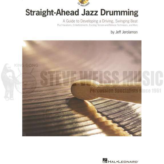 Jerolamon-Straight-Ahead Jazz Drumming (w/CD)
