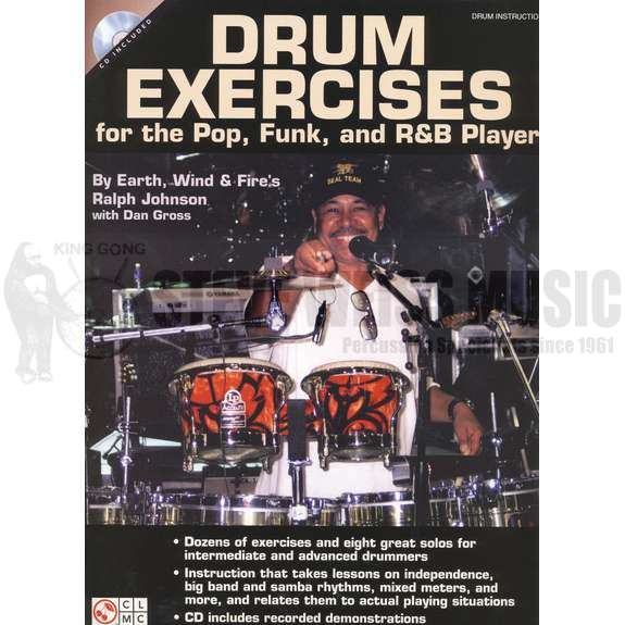 Johnson, R.-Drum Exercises for the Pop, Funk and R & B Player (CD)