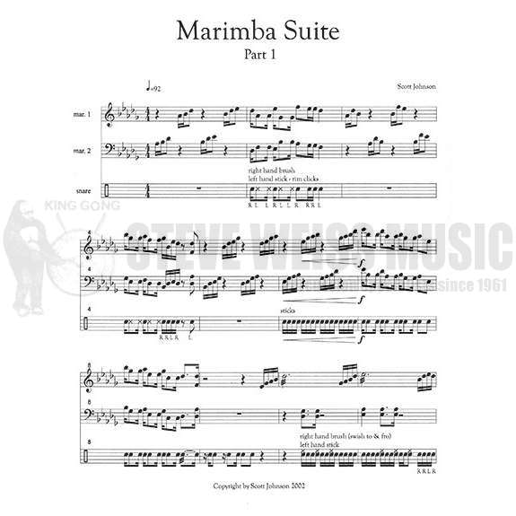 Johnson, S.-Marimba Suite Part 1 (SP-3)-2M/P