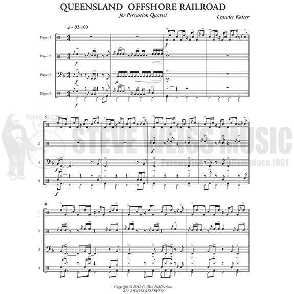Kaiser-Queensland Offshore Railroad (SP)-2T/P