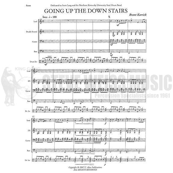 Karrick-Going Up the Down Stairs (SP)-Steel pans/DS