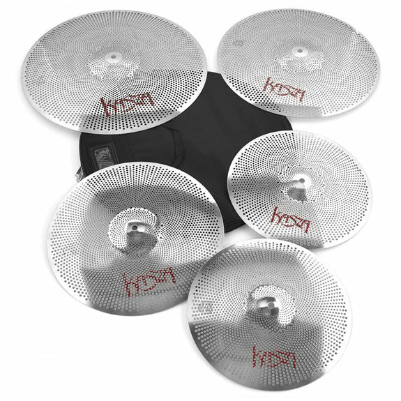 Kasza Cymbals Quiet on the Set Practice Cymbal Pack