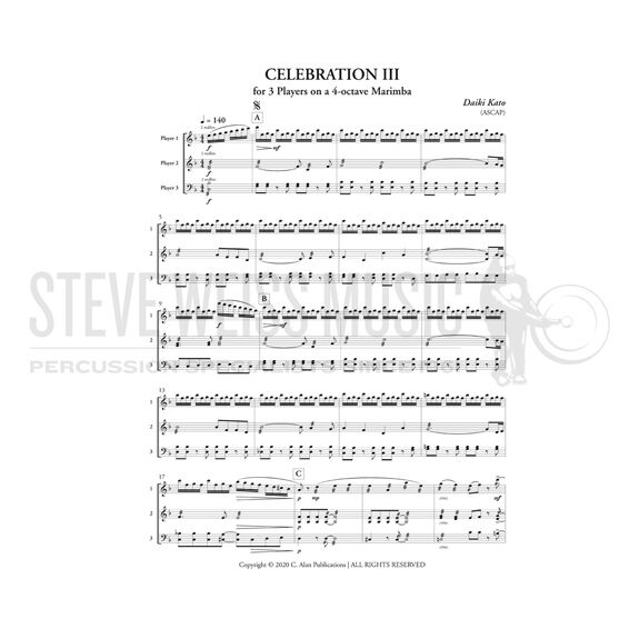 Kato-Celebration III (SP)-M (3 players)