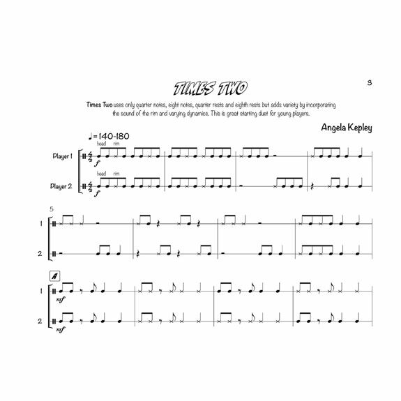 Kepley-Dynamic Duos for Drums-2SD