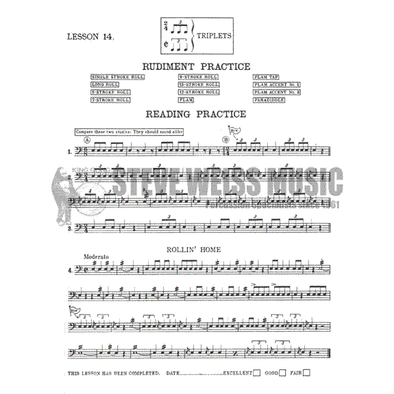 Kinyon-Breeze Easy Method 2 Drums