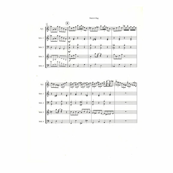 Kondo-Mario's Rag arr. Doute (SP)-X/4M or PN