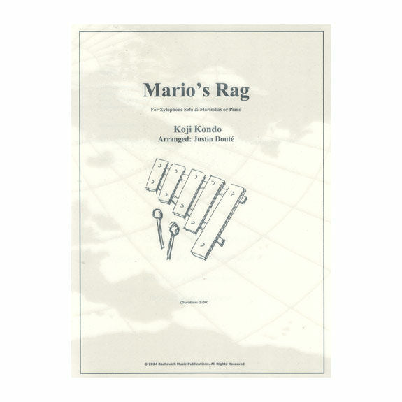 Kondo-Mario's Rag arr. Doute (SP)-X/4M or PN