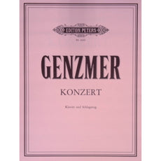 Konzert for Piano and Percussion by Harald Genzmer