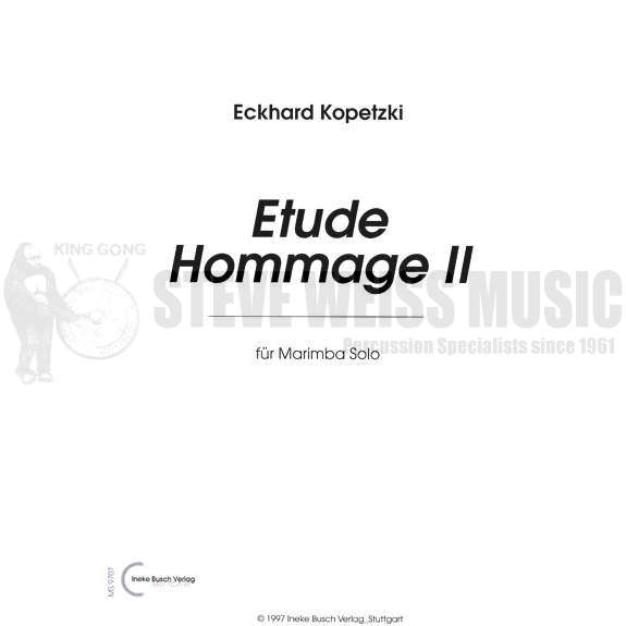 Kopetzki-Etude Hommage II-M
