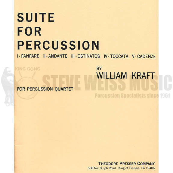 Kraft-Suite for Percussion (SP)-P/2B/V/5 Gongs