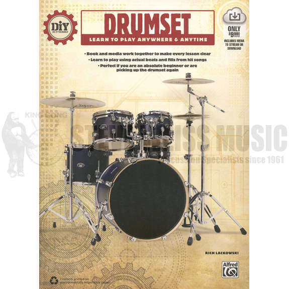 Lackowski-DIY Drumset (Audio Access included)