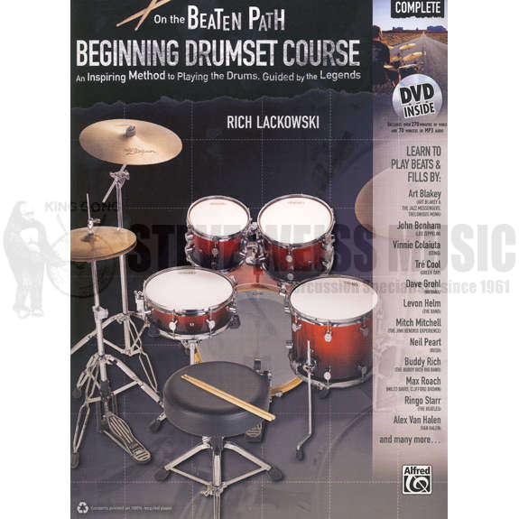 Lackowski-On the Beaten Path Beginning Drumset Course (DVD)