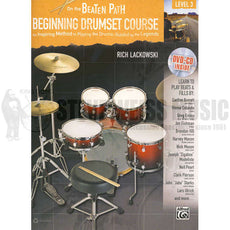 Lackowski-On the Beaten Path Beginning Drumset Course level 3 (CD/DVD)