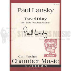 Lansky-Travel Diary (SCORE ONLY)-B/V/Cro./P