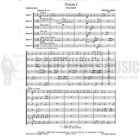 LaRosa-Trinity 1-P