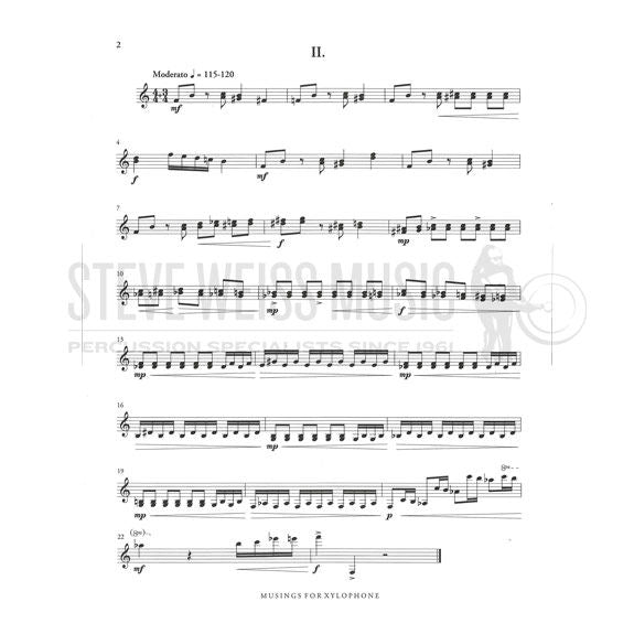 Larson-Musings for Xylophone or Marimba-X or M