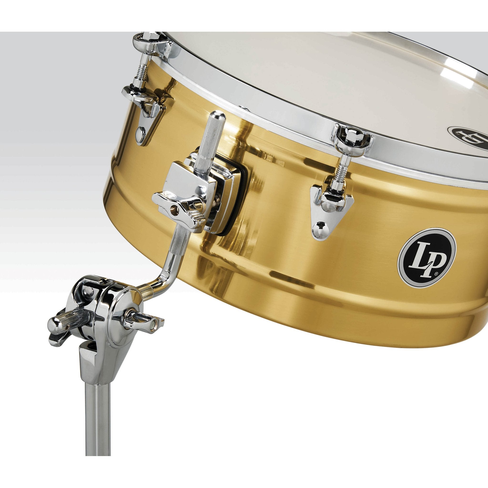 LP 14" Single Brass Timbale with Mount - Image 3