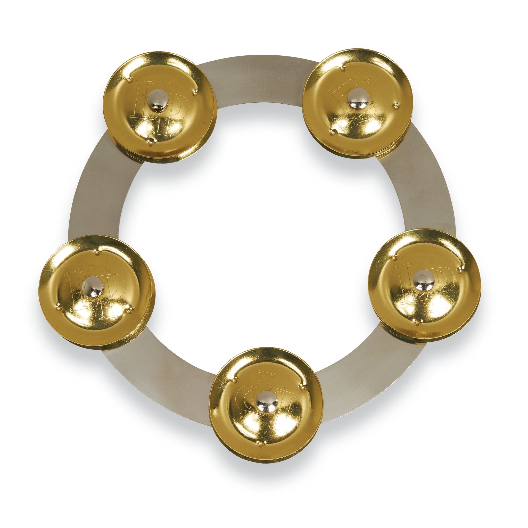LP 6" Tambo-Ring - Stainless Steel with Brass Jingles - Image 2