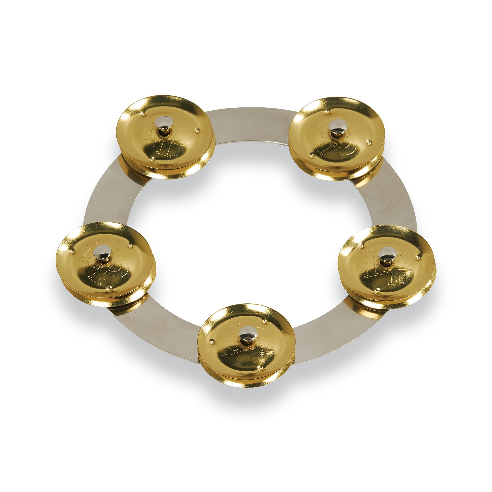 LP 6" Tambo-Ring - Stainless Steel with Brass Jingles - Image 1