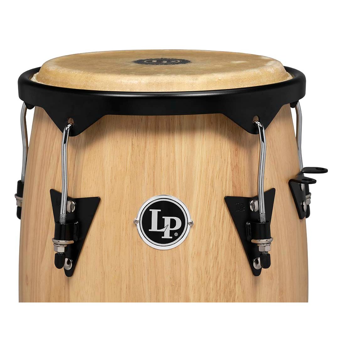 LP City Series Wood Conga Set with Stand - 10" & 11" - Natural - Image 4