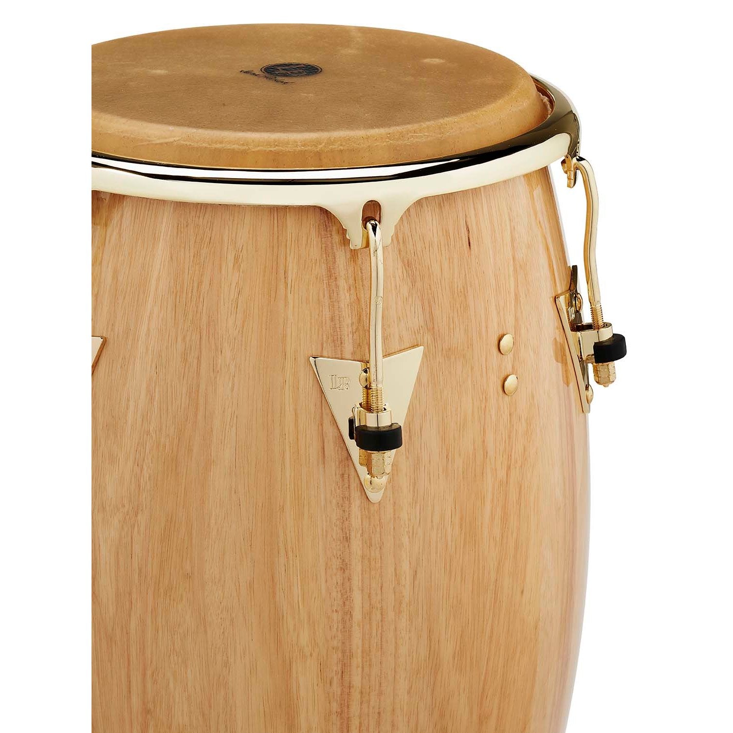 LP Classic Wood Conga with Gold Hardware - 11.75" - Natural Wood - Image 5