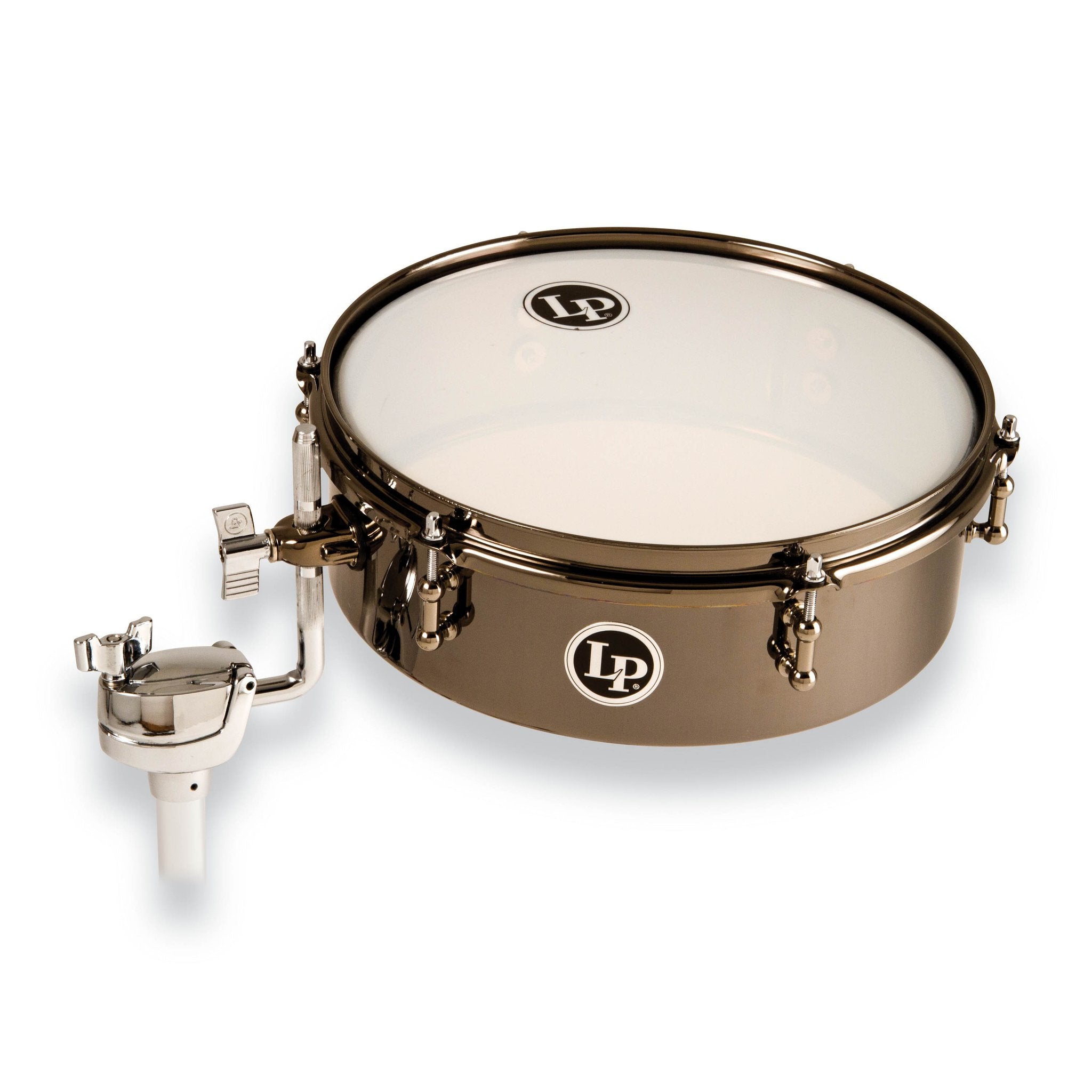 LP Drumset Timbale - 12x4 Black Nickel | Steve Weiss Music