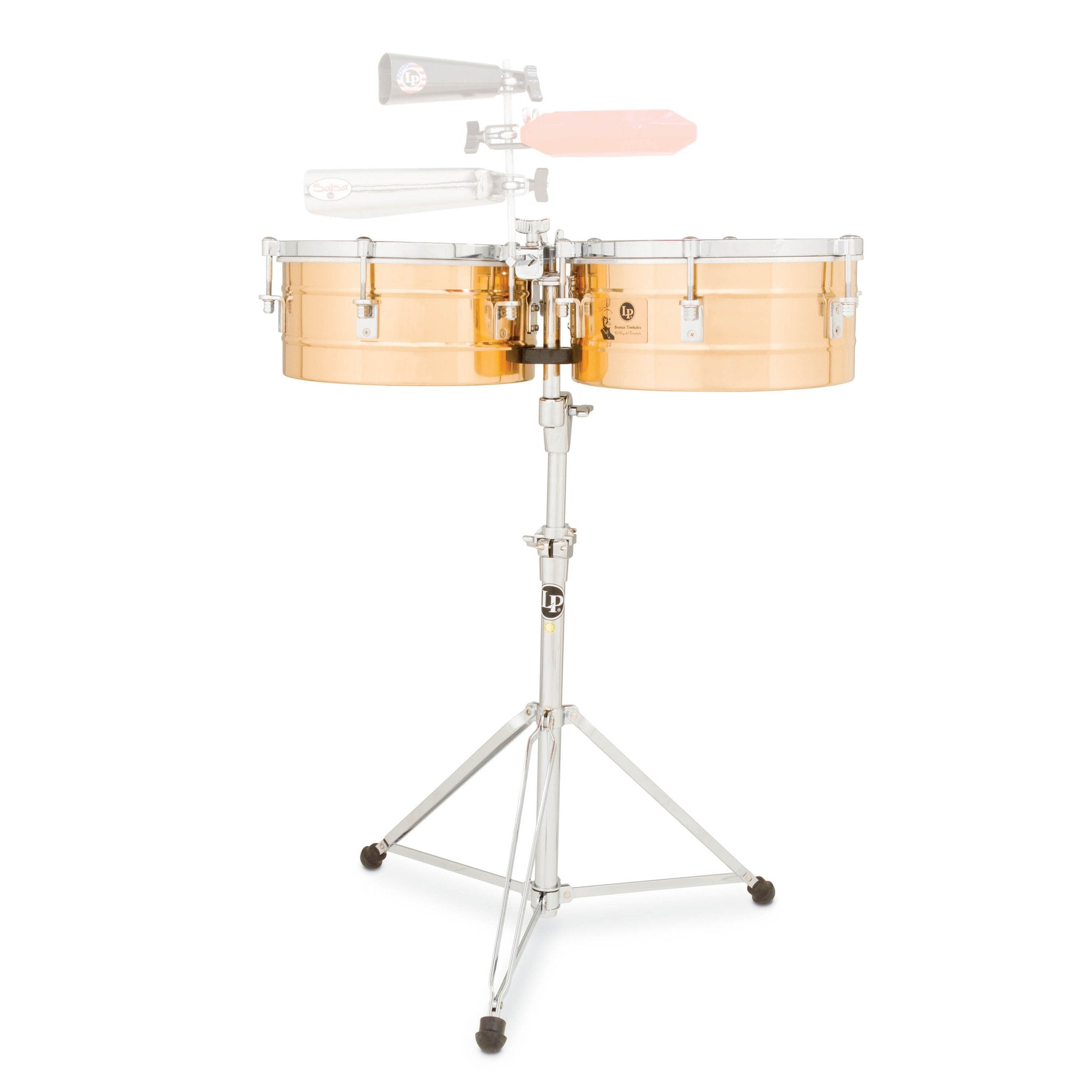 LPティンパレス　Tito Puente Timbales 13 と14 インチ LP Tito Puente Timbale Set - 13/14 Bronze | Steve Weiss Music