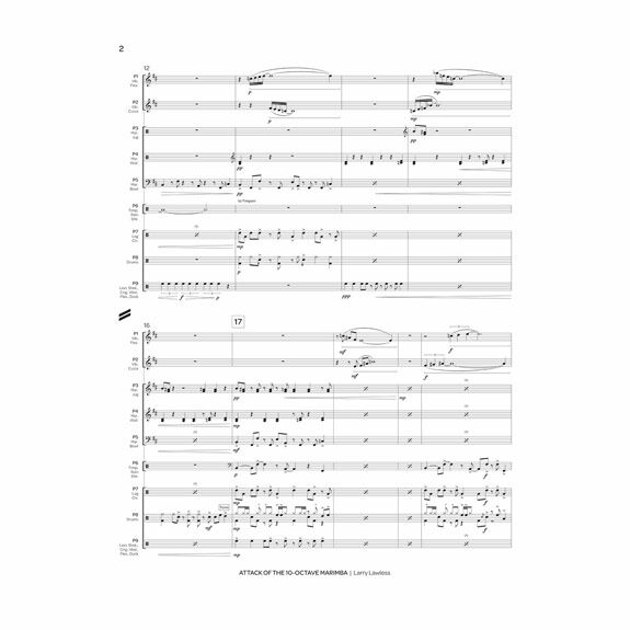 Lawless-Attack of the 10-Octave Marimba (SP)-2V-2-3M-4T/P