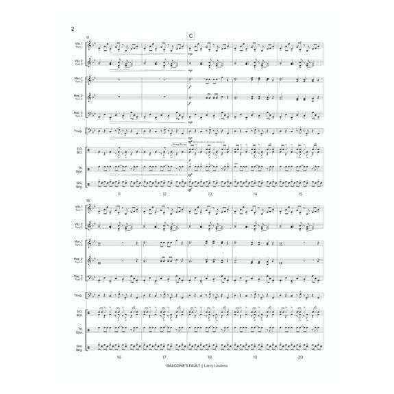 Lawless-Balcone's Fault (SP)-2V/3M/4T/P
