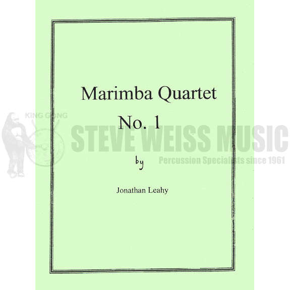Leahy-Marimba Quartet #1 (SP)-4M