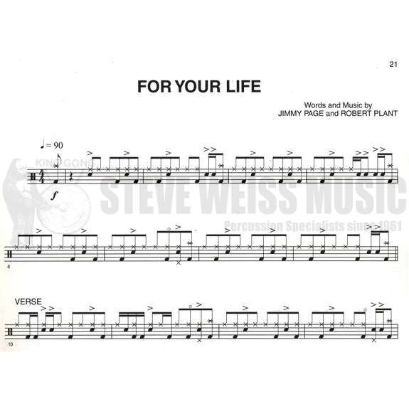 Led Zeppelin-Presence (Drum transcriptions)