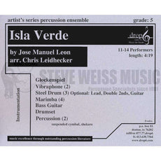 Leon-Isla Verde arr. Leidhecker (SP)-B/2V/4M/ opt. steel drs./DS/P/BG