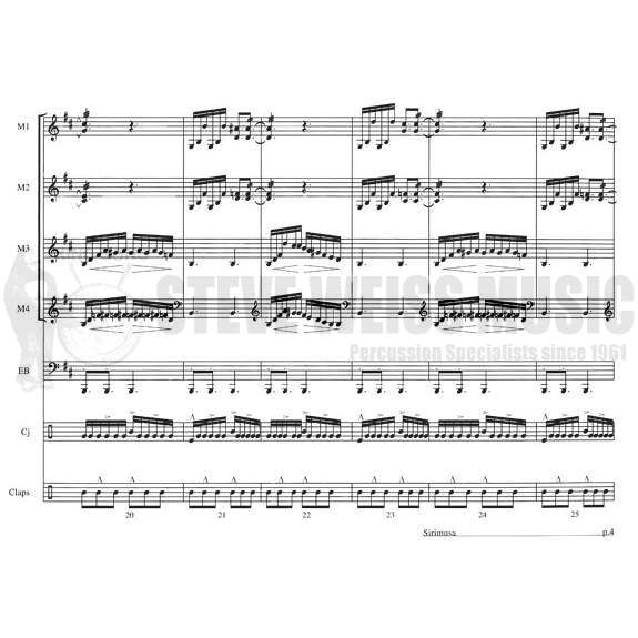 Leon-Sirimusa arr. Leidhecker (SP)-4M/P/BG