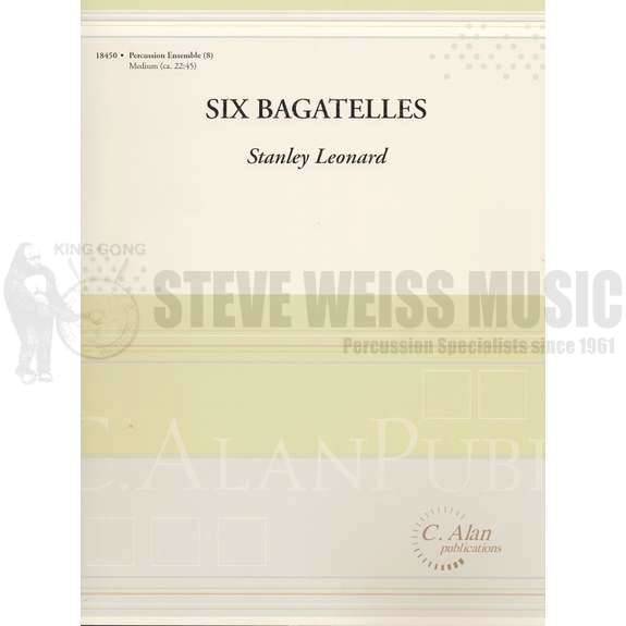 Leonard-Six Bagatelles (SP)-B/V/C/Cro./X/3M/4T/P (C-Alan Cover)