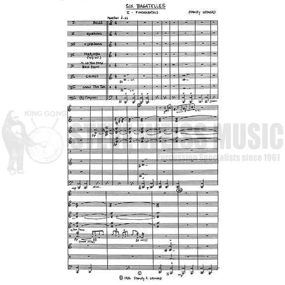 Leonard-Six Bagatelles(SP) (Original Version)