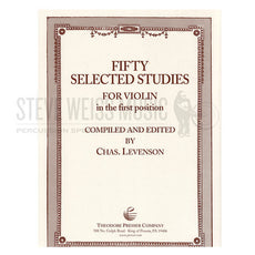 Levenson-Fifty Selected Studies for the Violin