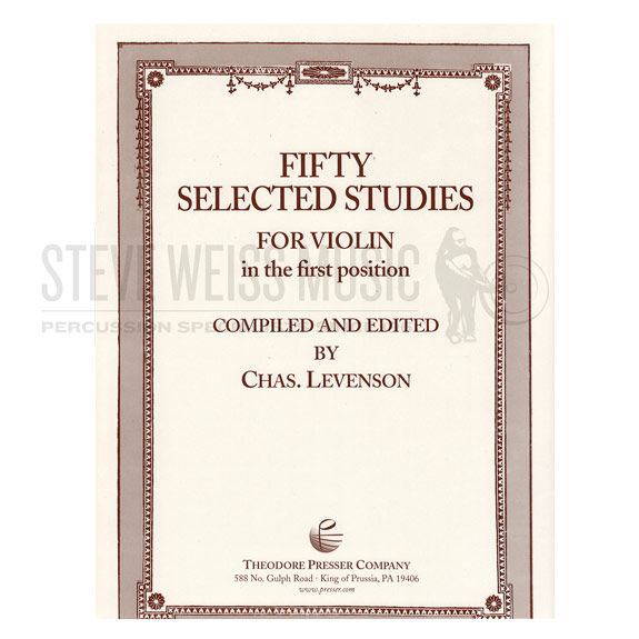 Levenson-Fifty Selected Studies for the Violin