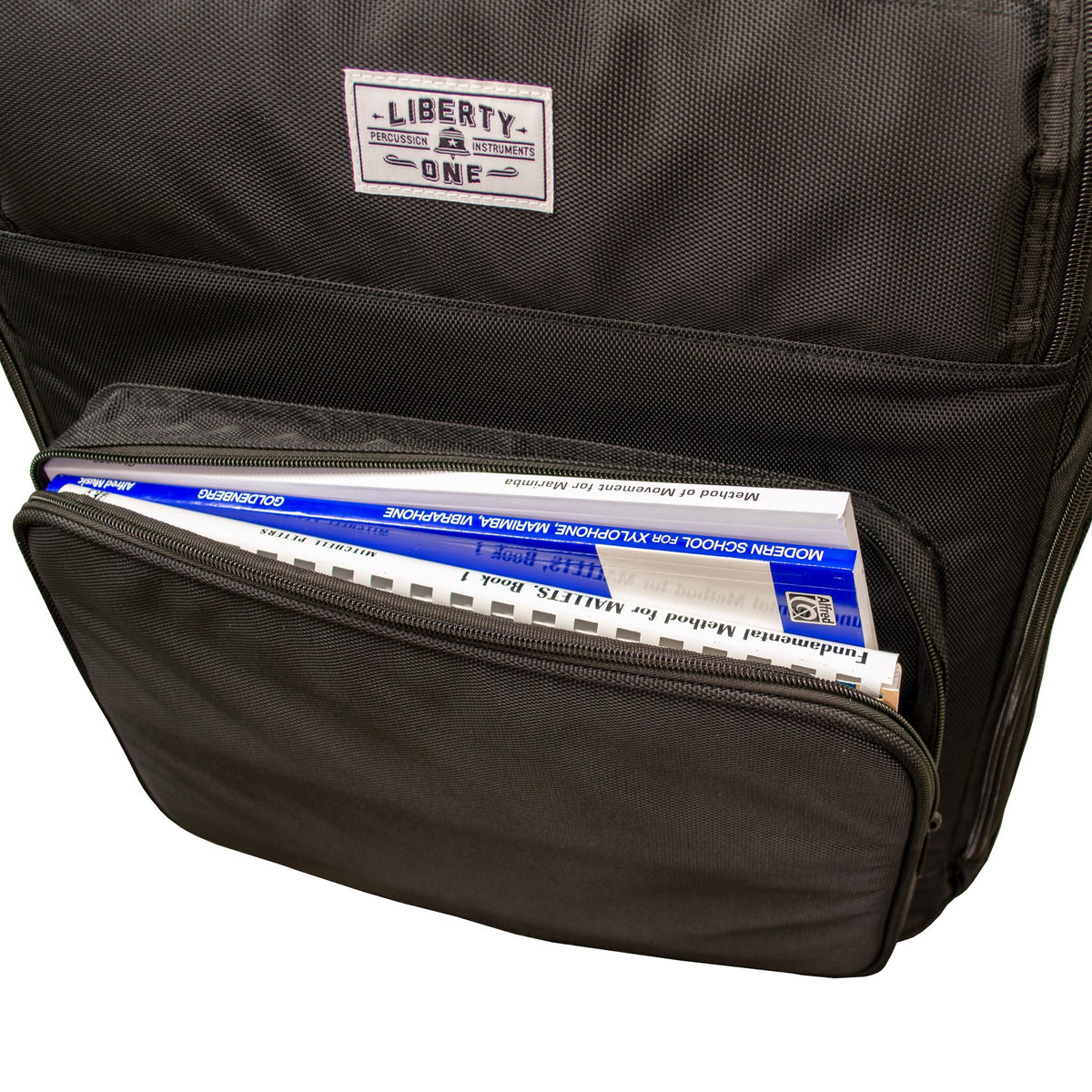 Liberty One Mallet King - Backpack Mallet Bag book pocket