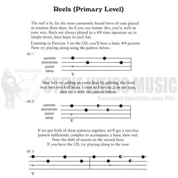 Long-Absolute Beginner's Bodhran Tutor BOOK ONLY