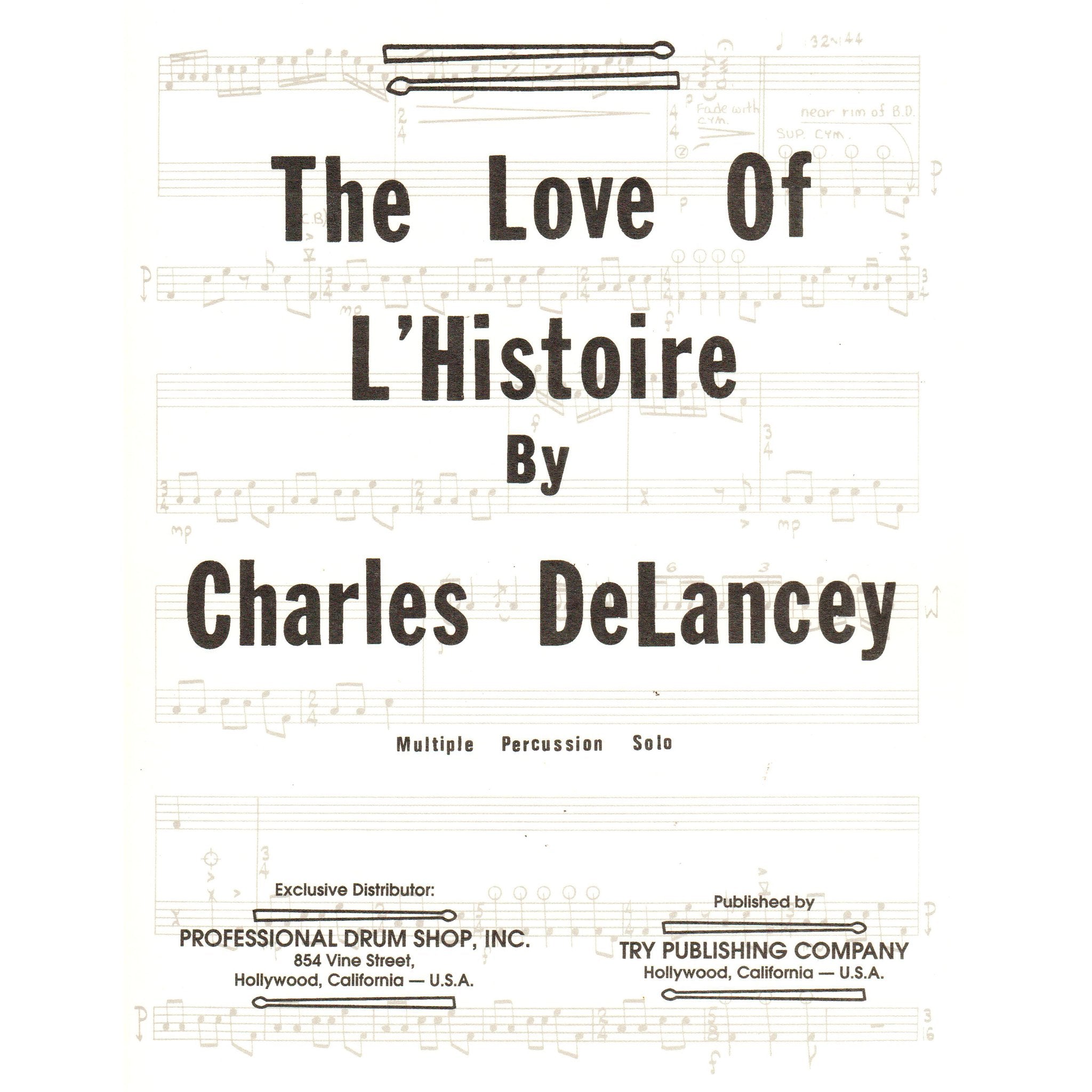 Love of LHistoire by Charles DeLancey