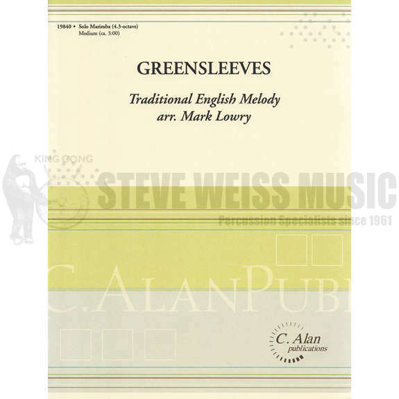 Lowry (arr.)-Greensleeves-M (C Alan Edition)