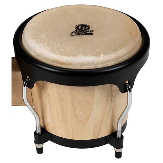 LP Aspire Bongos Natural Head Close-Up