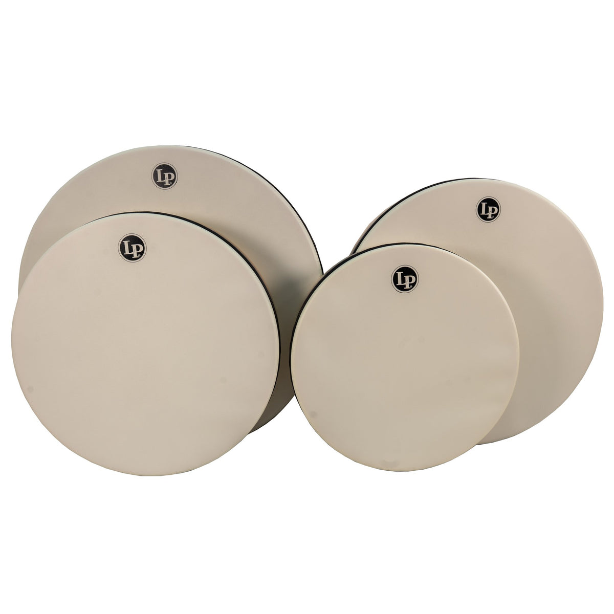 LP Tunable Tar Frame Drum Set 4 Front lp502-4pk-4
