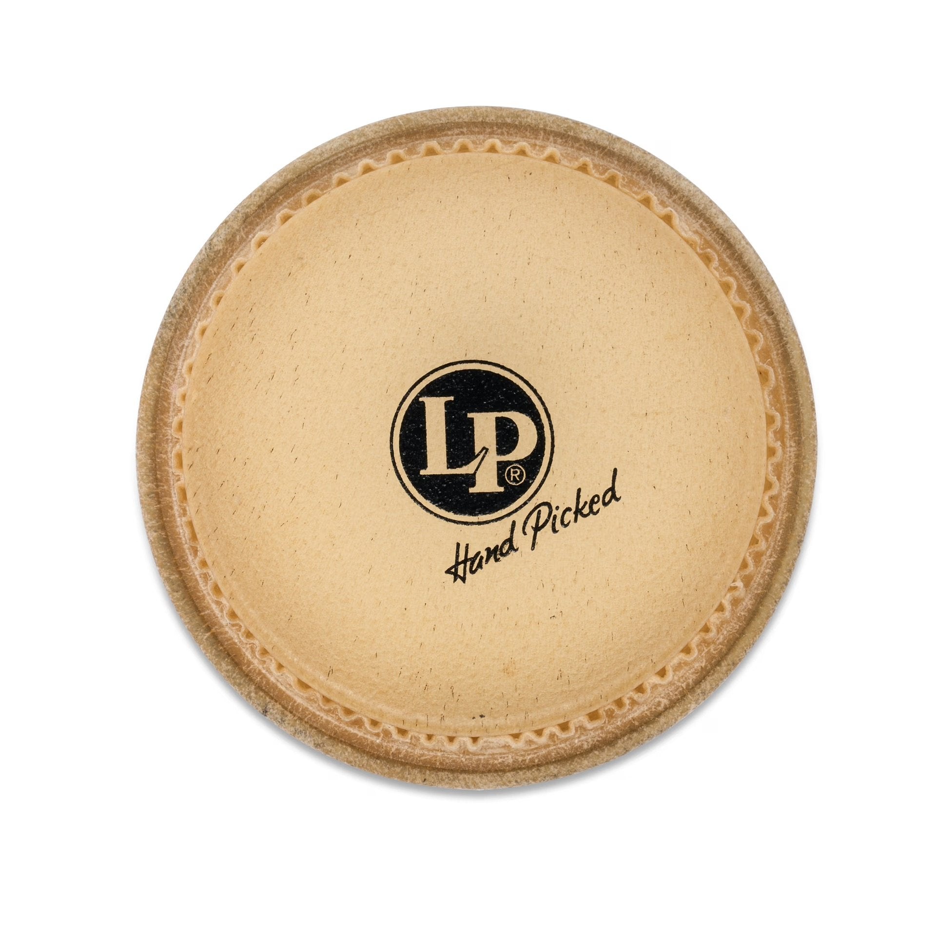 LP264D 5.5 inch rawhide bongo head top view