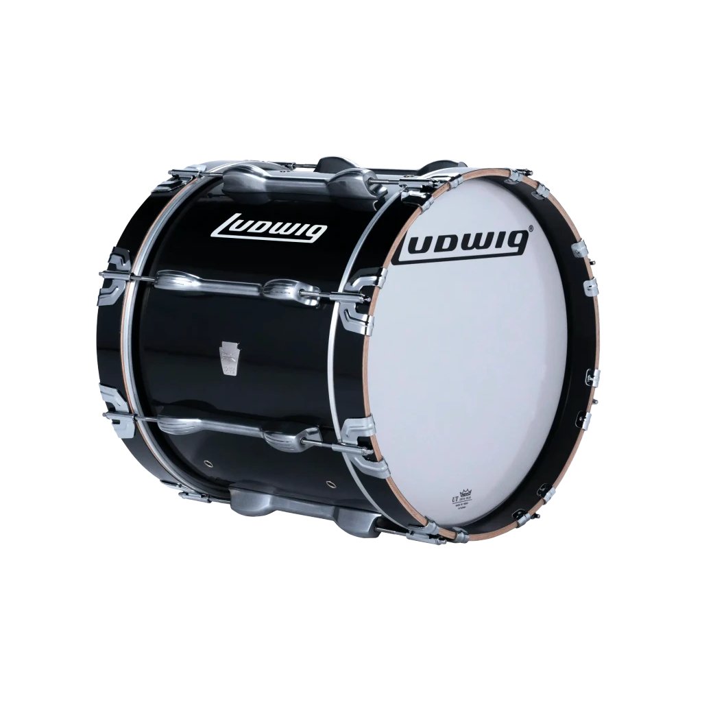 Ludwig 14x16" Ultimate 2 Marching Bass Drum Black LU2MB16ACB